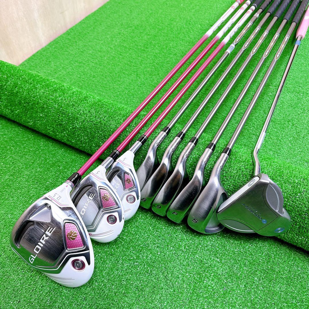 レディース】 TaylorMade GLOIRE r5 クラブセット 9本 L - メルカリ