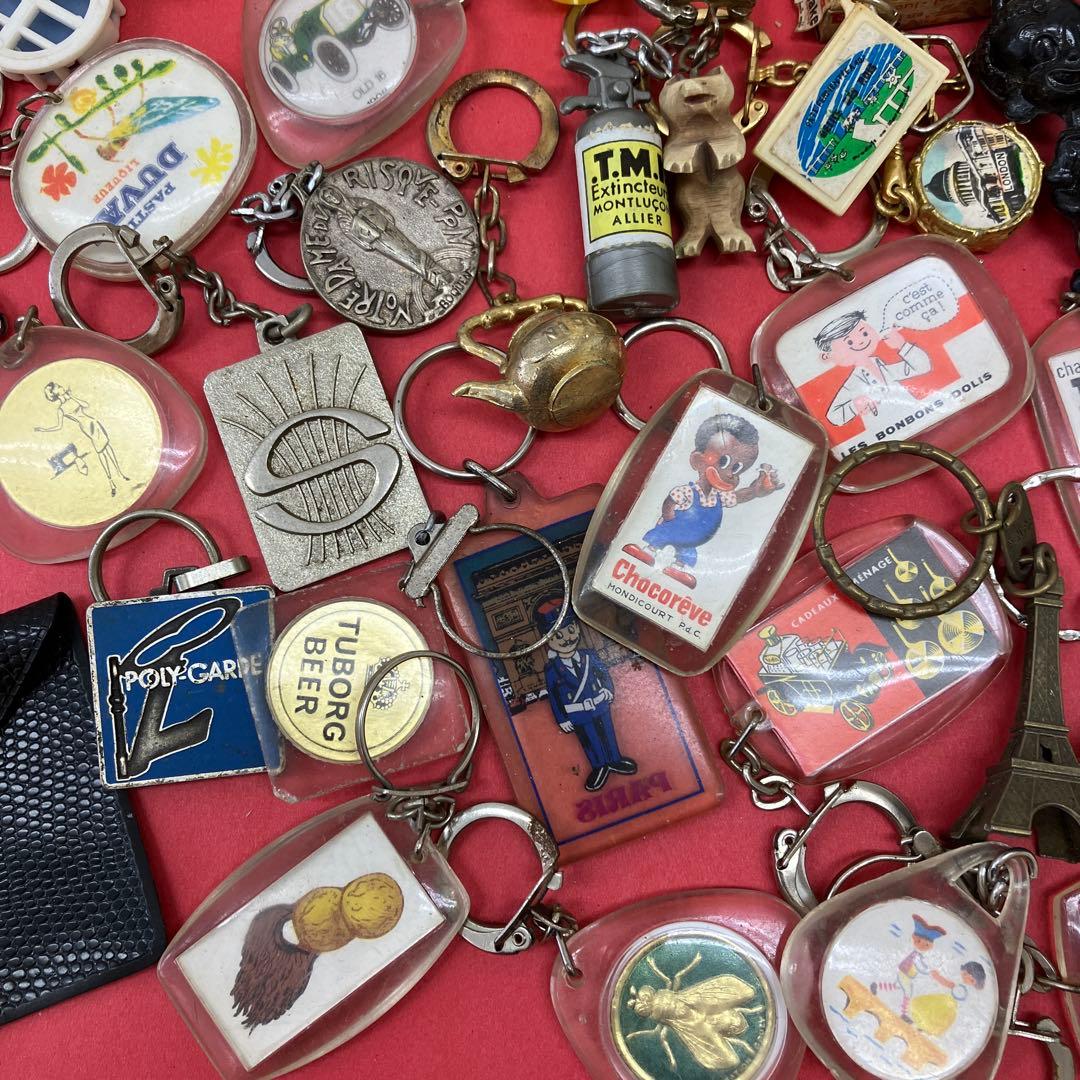 フランス雑貨★フレンチキーホルダー大量100個セット★ワイン　エッフェル塔など