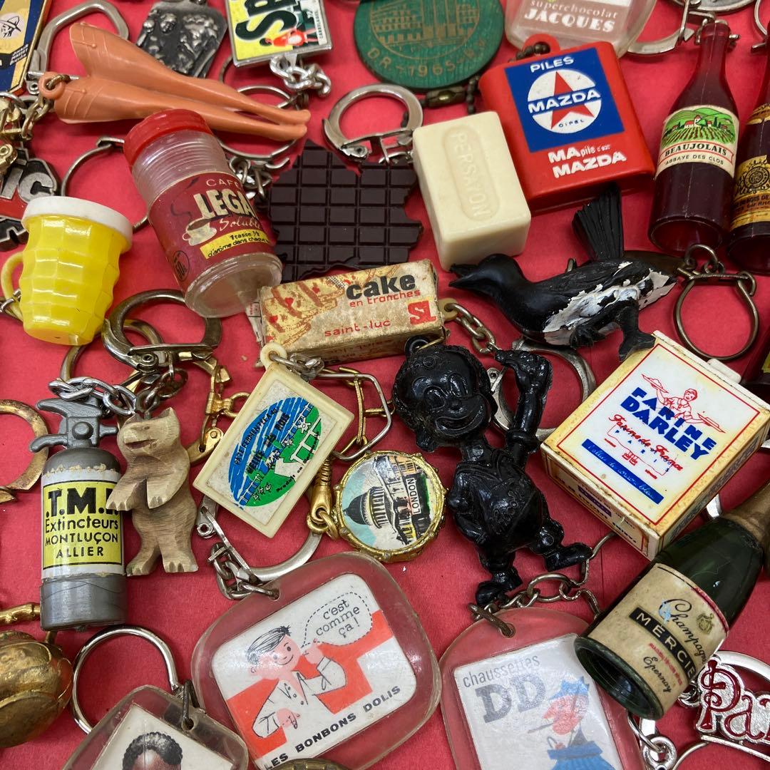 フランス雑貨★フレンチキーホルダー大量100個セット★ワイン　エッフェル塔など
