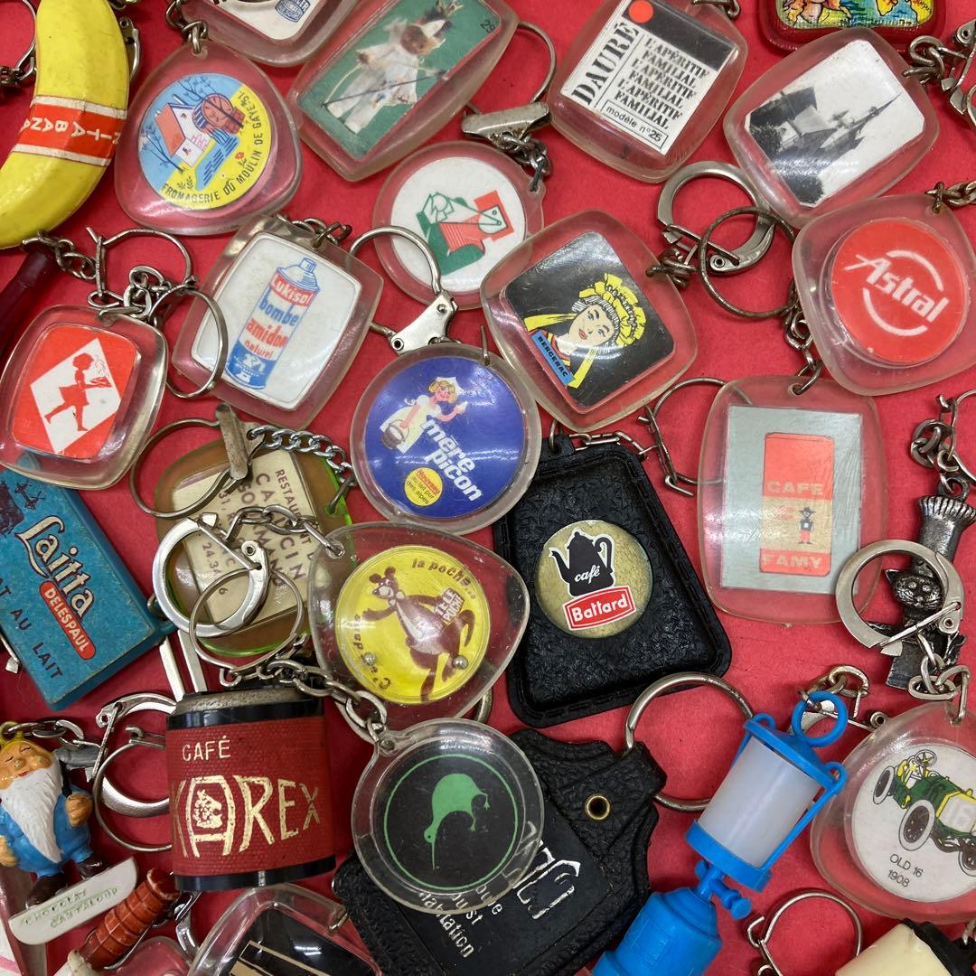 フランス雑貨★フレンチキーホルダー大量100個セット★ワイン　エッフェル塔など