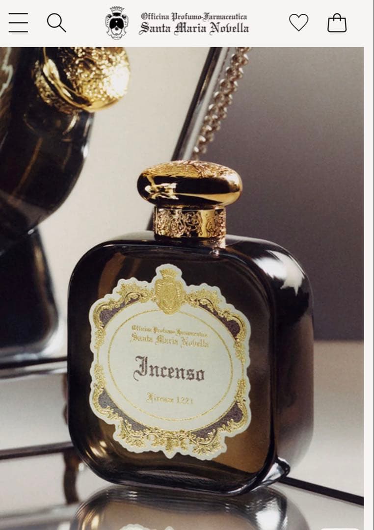 Santa Maria Novella Incensoインチェンソ100ml香水 - メルカリ