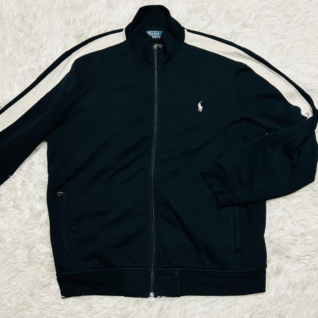 ポロラルフローレン トラックジャケット ジャージ ジップアップ XL