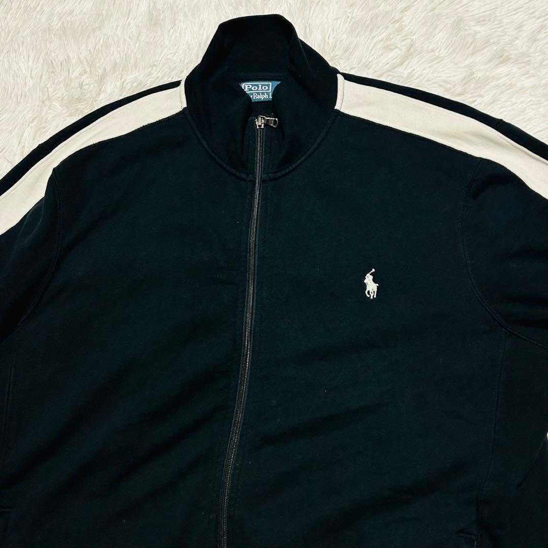 ポロラルフローレン トラックジャケット ジャージ ジップアップ XL