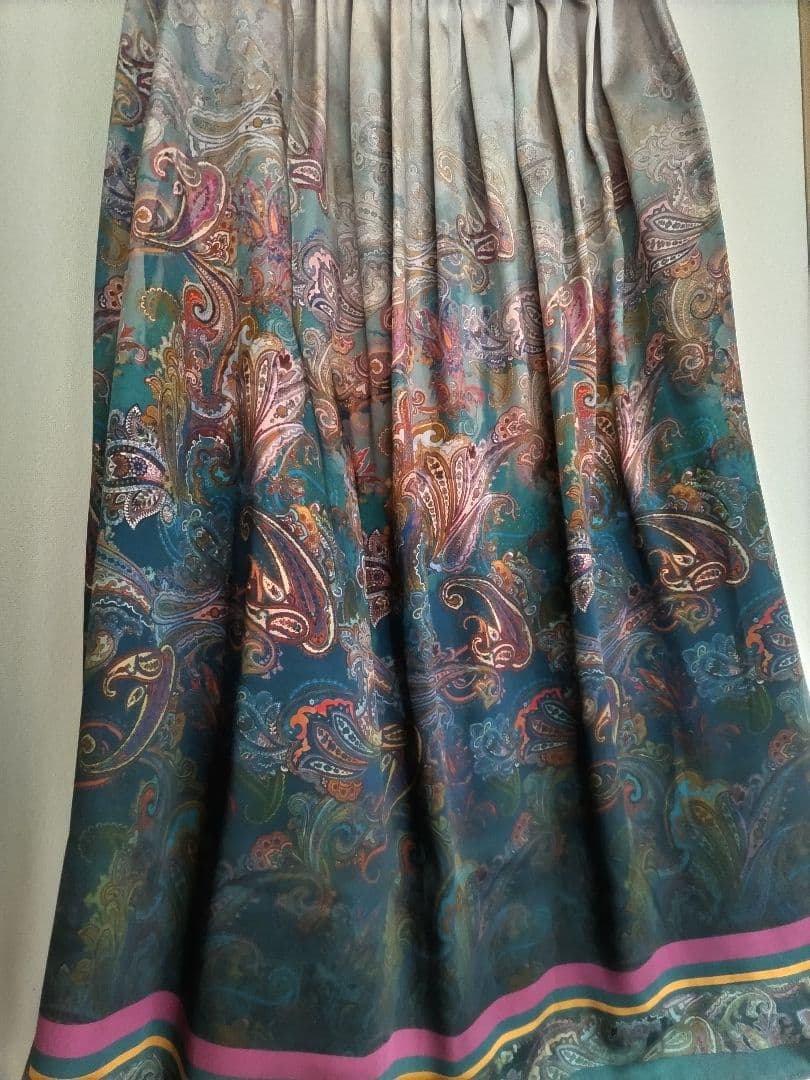 alba Rossa ペイズリー柄 フレアスカート 新品未使用