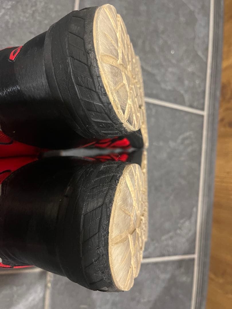 ASICS 安全靴 レッド 27.5cm JSAA A種