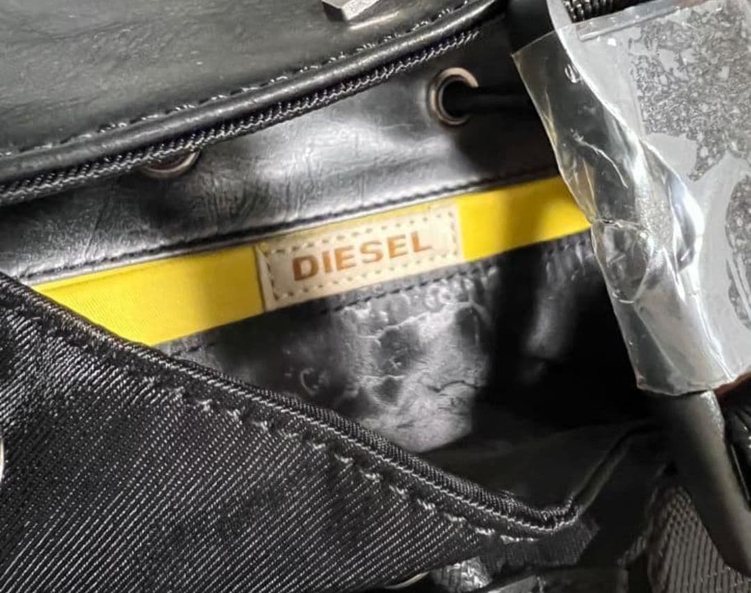 DIESEL 牛革　ディーゼル バックパック　リュック