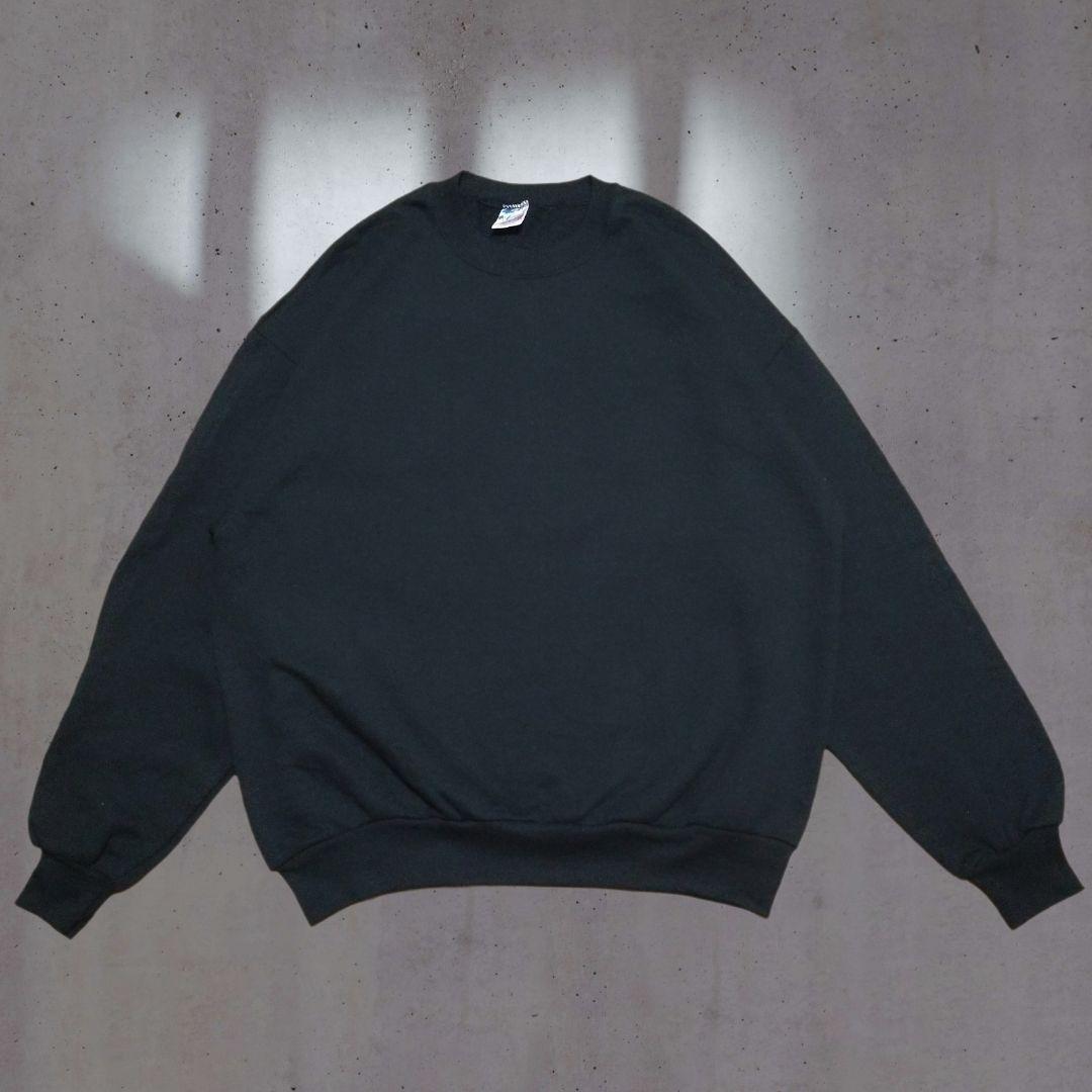 H*n様 90s JERZEES usa製 ブランク スウェット XL 黒 ラッ