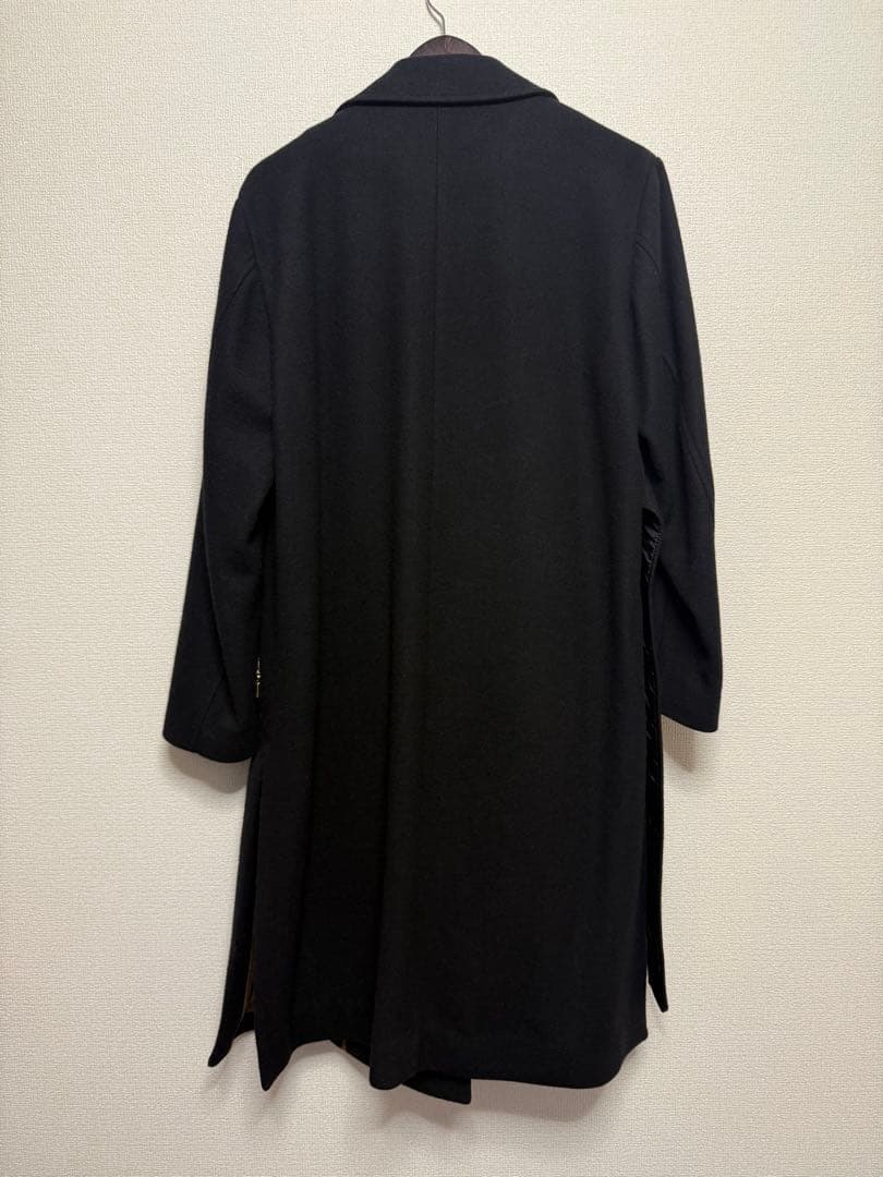 CULLNI 17AW ライダース　コート　タイロッケン　ブラック　サイズ1