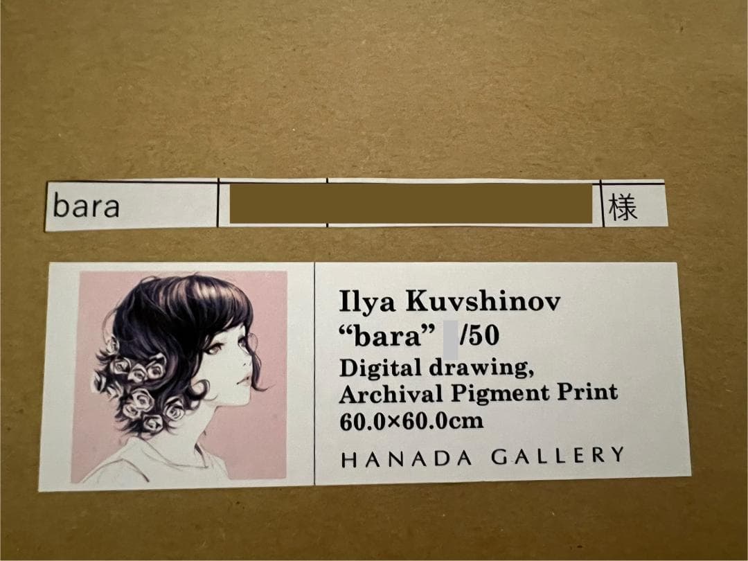 【完全未開封】イリヤ・クブシノブ bara