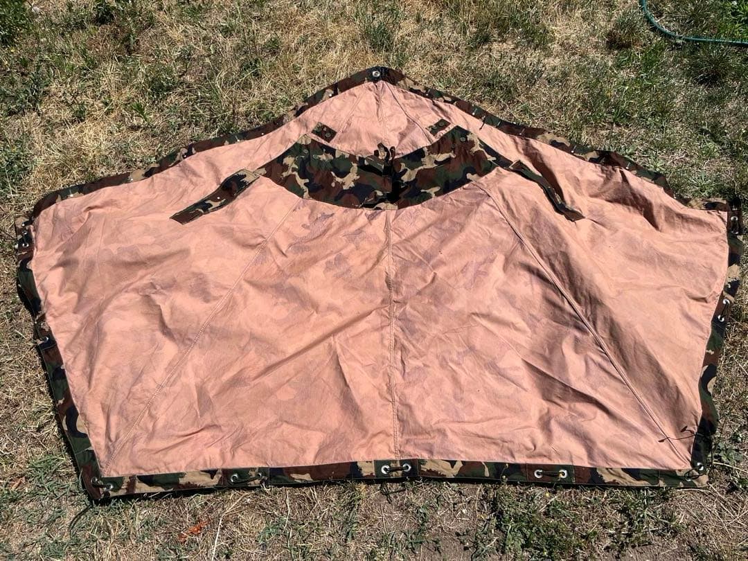[ikamania0914 ]ハンガリー軍幕　M90カモ 軍幕　2枚