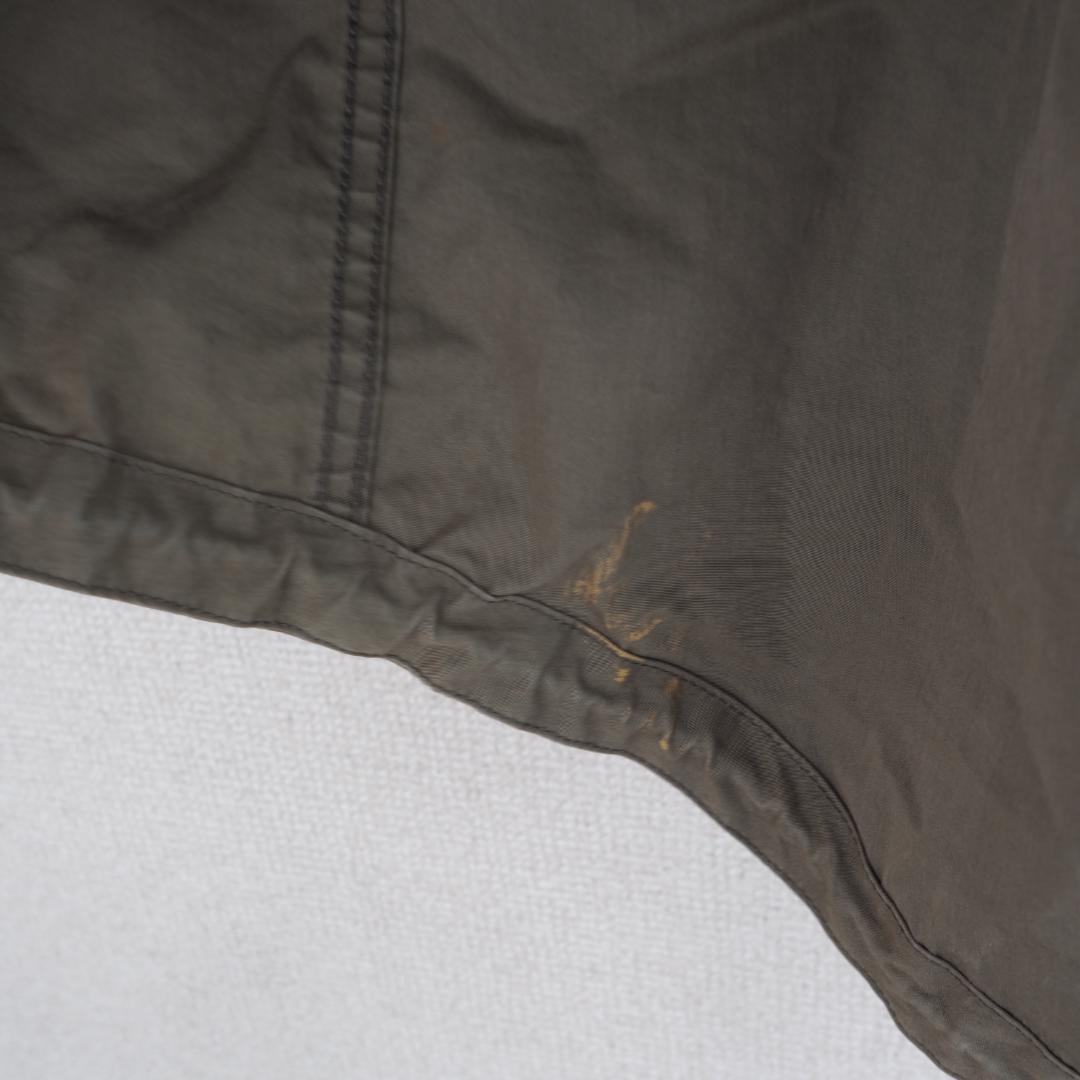 G9908*アールニューボールド☆中綿☆ファー☆モッズコート☆カーキ☆L