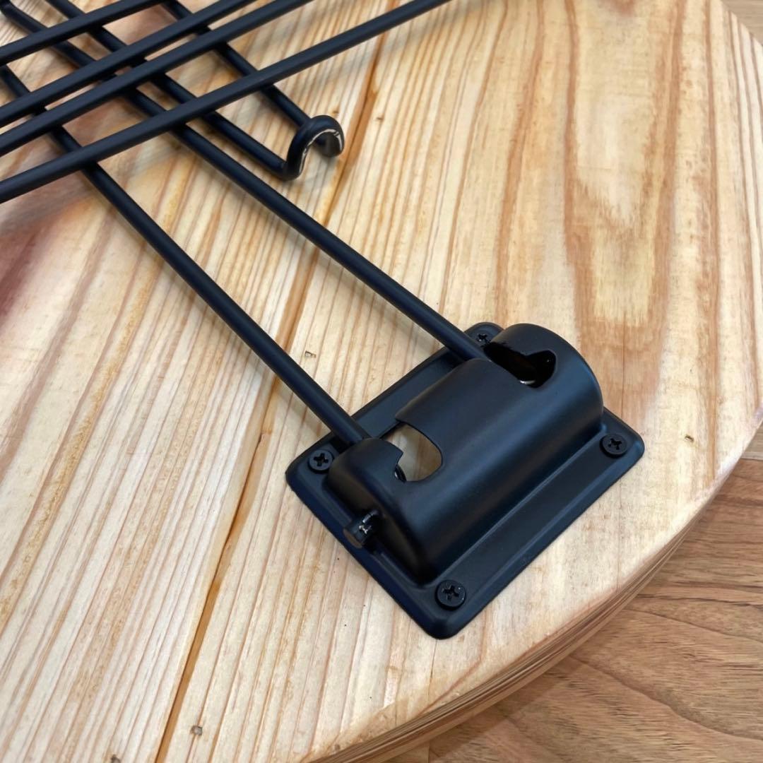 【パズルシリーズ】直径50cm 折りたたみ丸テーブル  -natural- ①