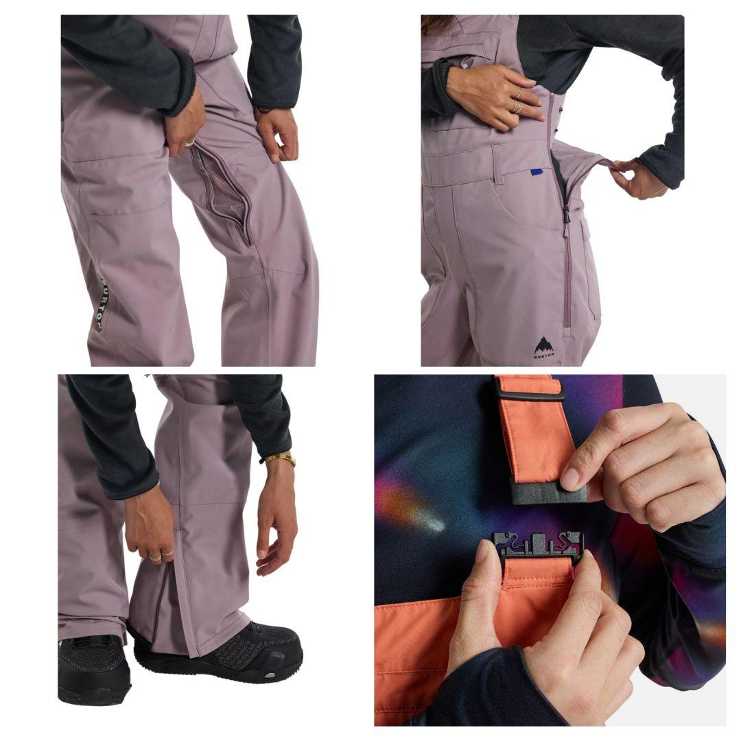 2022-23 バートン レディース ビブパンツ サイズS