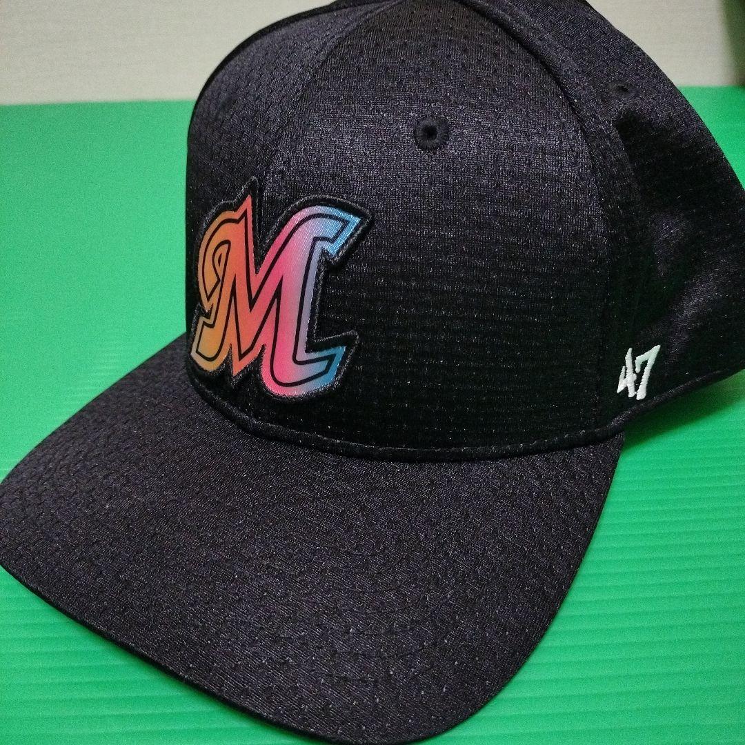 千葉ロッテマリーンズ　プロコレキャップ　2点セット