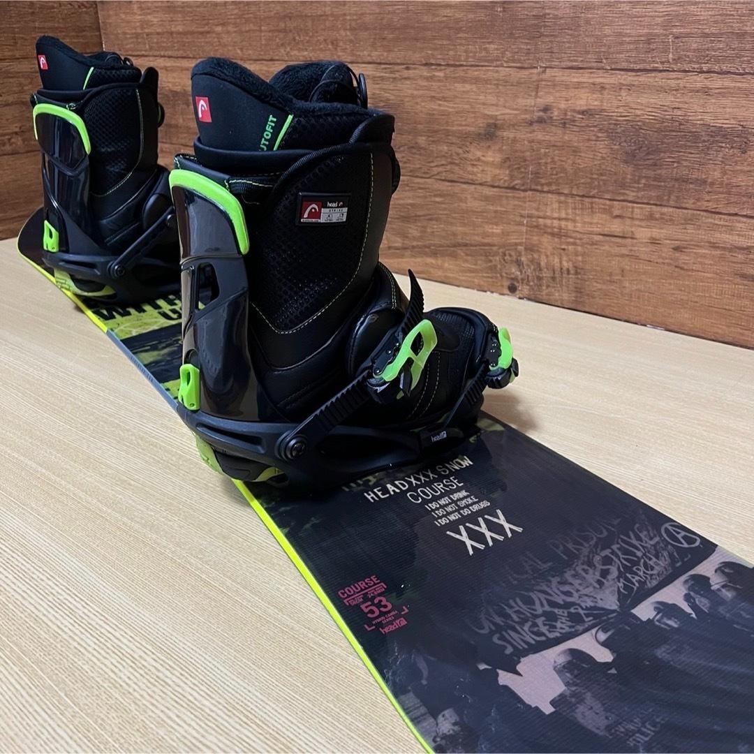 美品　HEAD メンズ　スノーボード　3点セット　153cm ハイブリッド