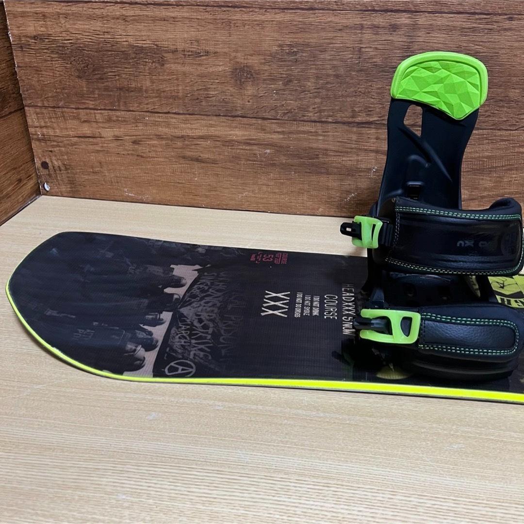 美品　HEAD メンズ　スノーボード　3点セット　153cm ハイブリッド