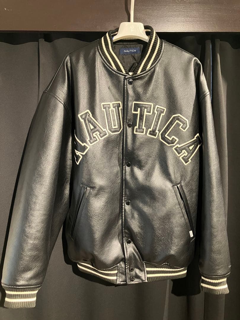 NAUTICA レザーアワードジャケット