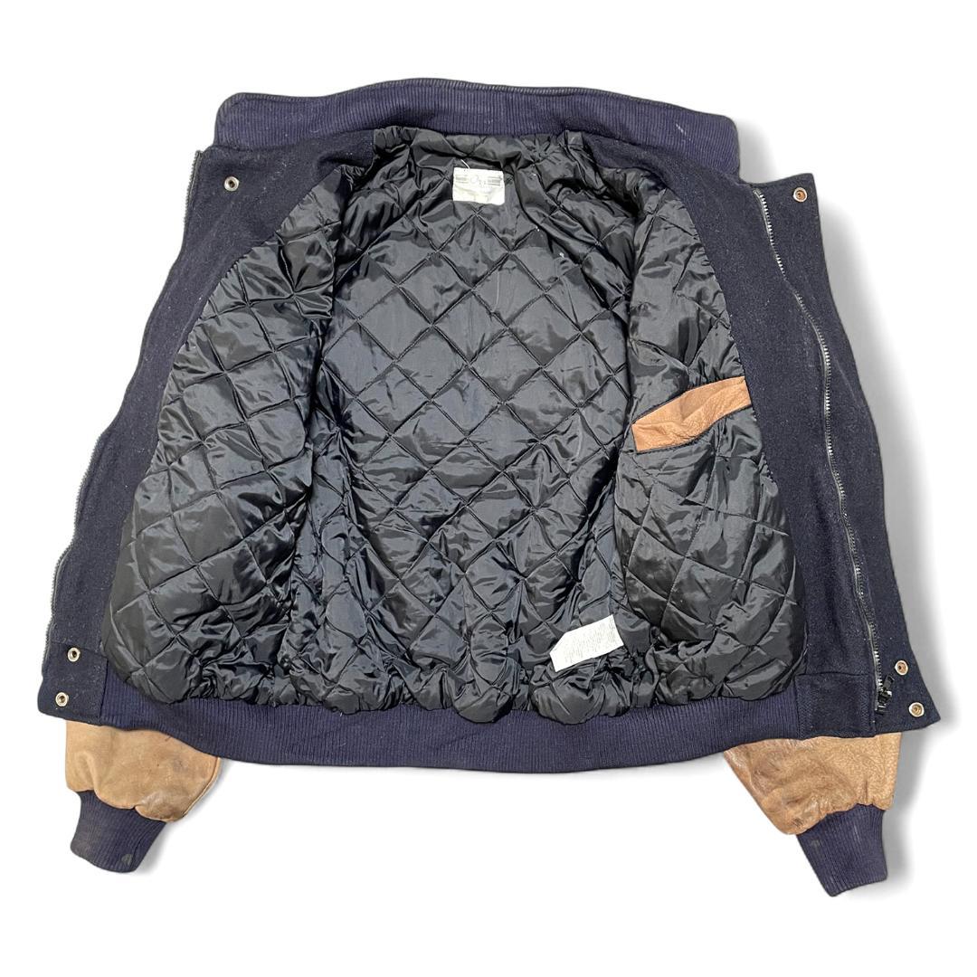 90S カナダ製 GE ゼネラル エレクトリック 列車 スタジアムジャケット