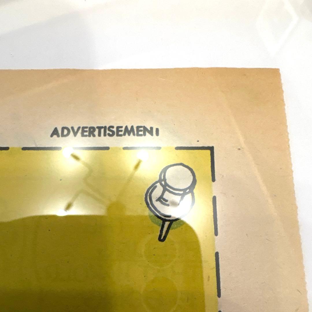 1971年　セブンアップ　アドバタイジング　ポスター　ピーターマックス　アメトイ