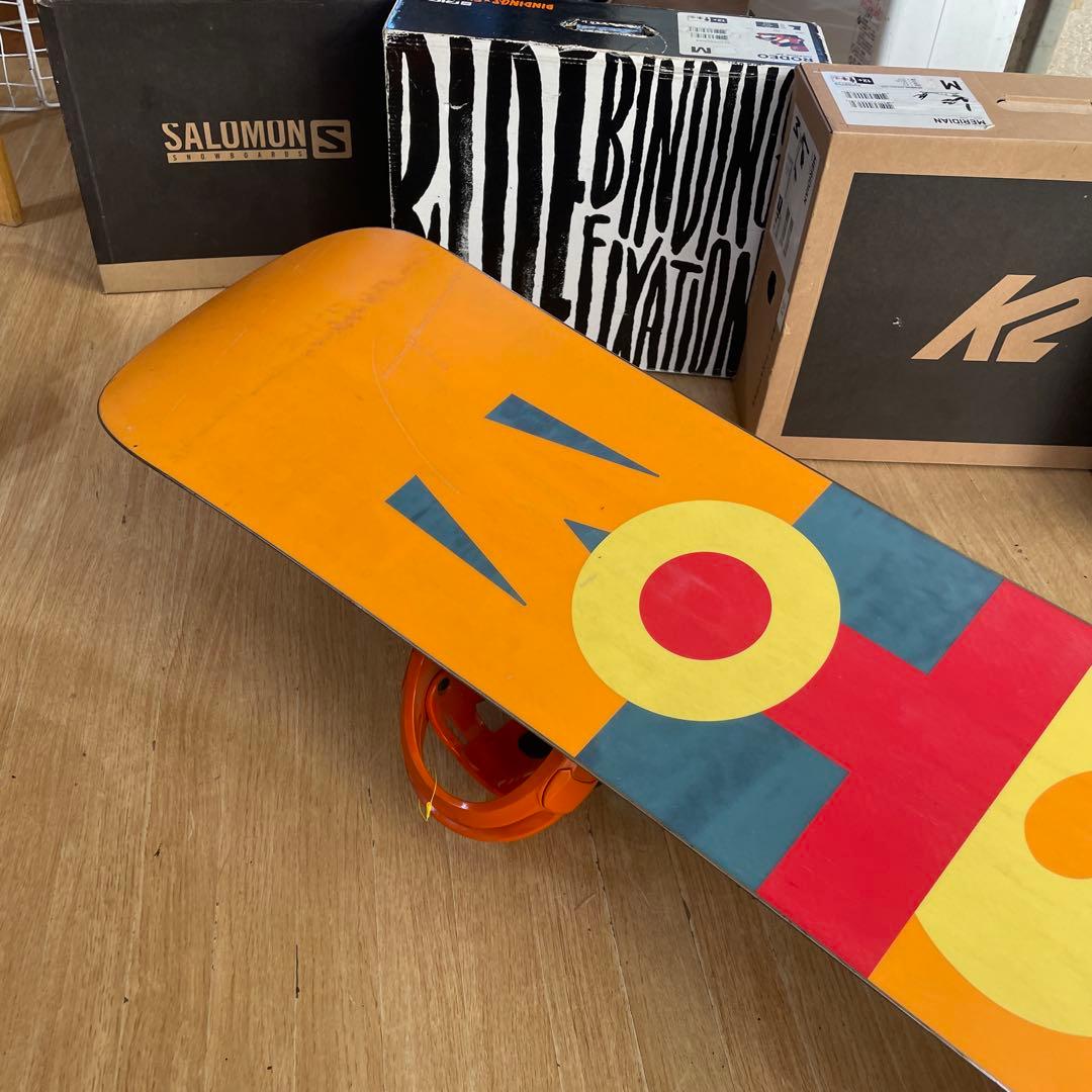 BURTON　バートン　カスタムバインディング付スノーボードセット　CUSTOM