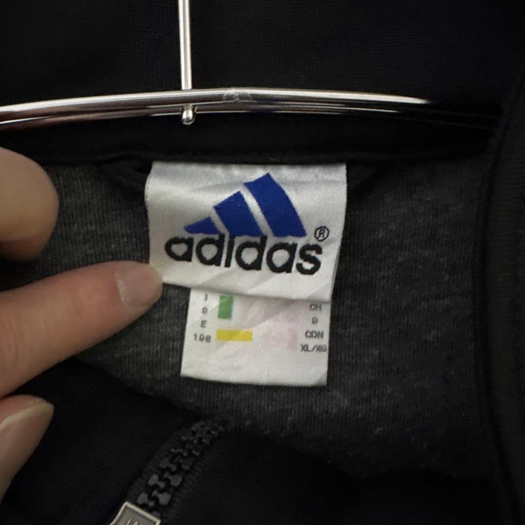 90sアディダストラックジャケット XL(US)あのちゃん着用同型同色