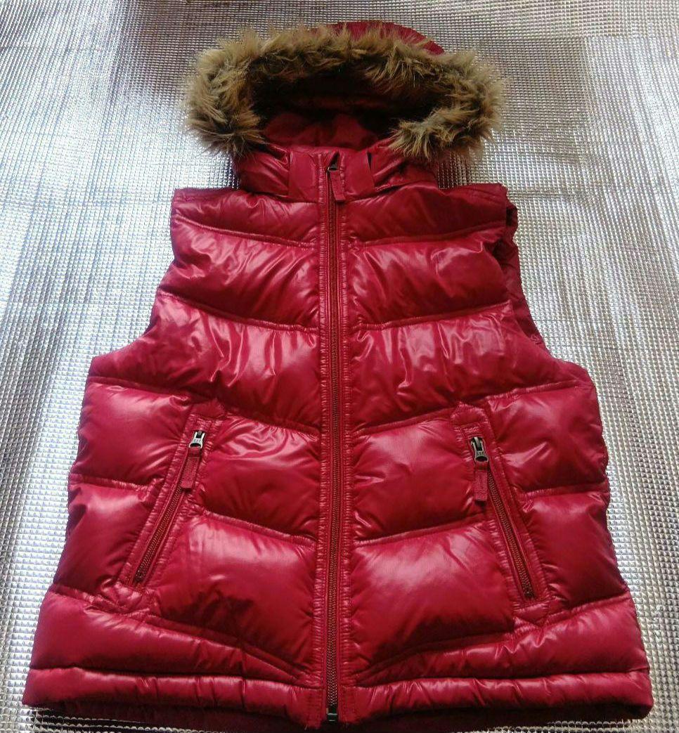 ゲリラセール！美品 GAP ダウンベスト 赤 y2k 平成ギャル グランジ