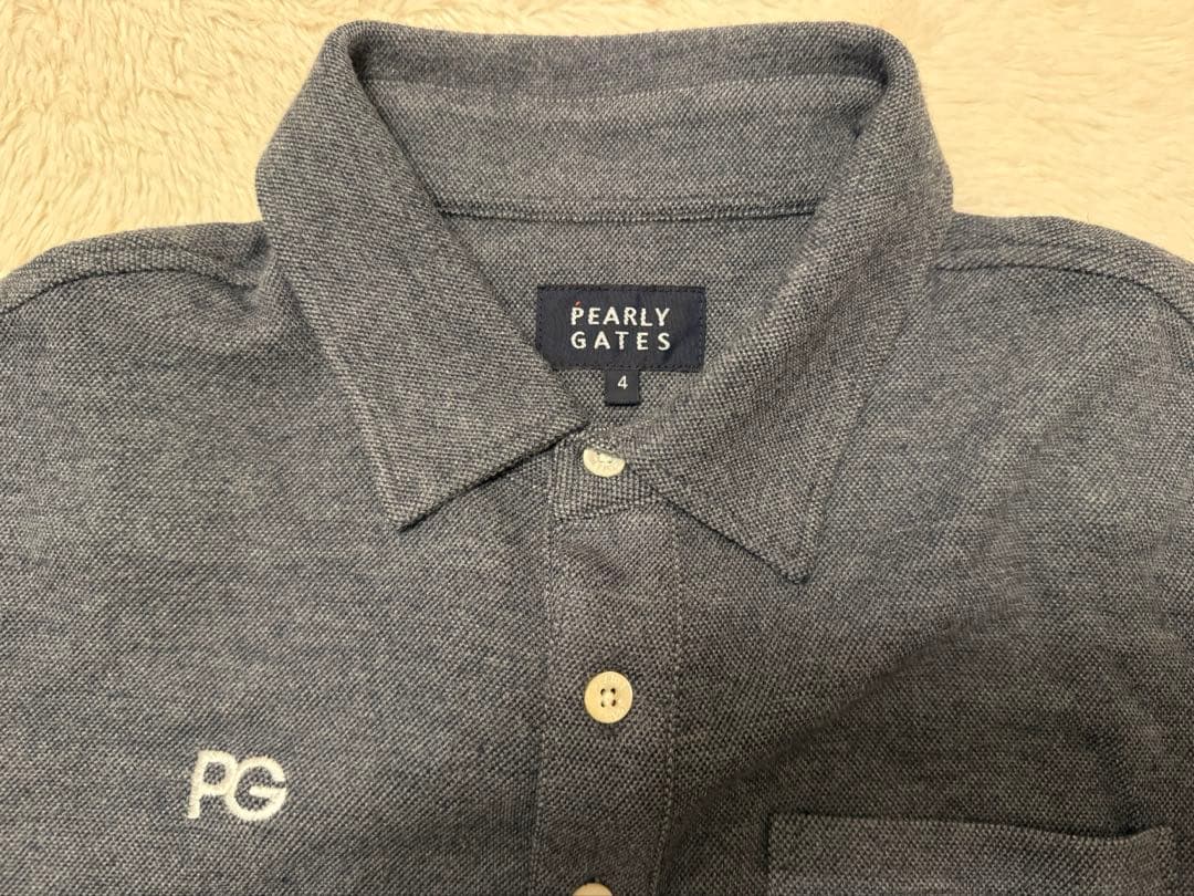 【美品】パーリーゲイツ　長袖プルオーバー　サイズ4