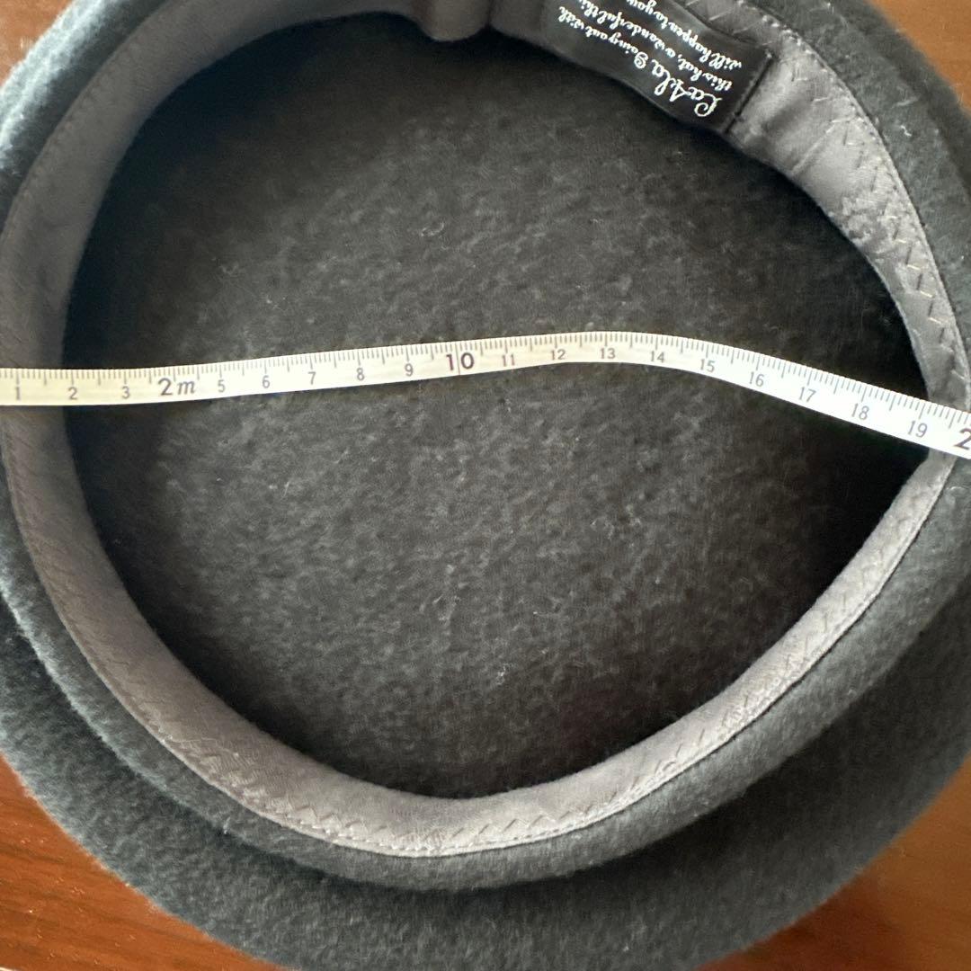 tokukaiＫＡＢＵＫＵカシラフォックスファーポンポンベレー帽ブラック