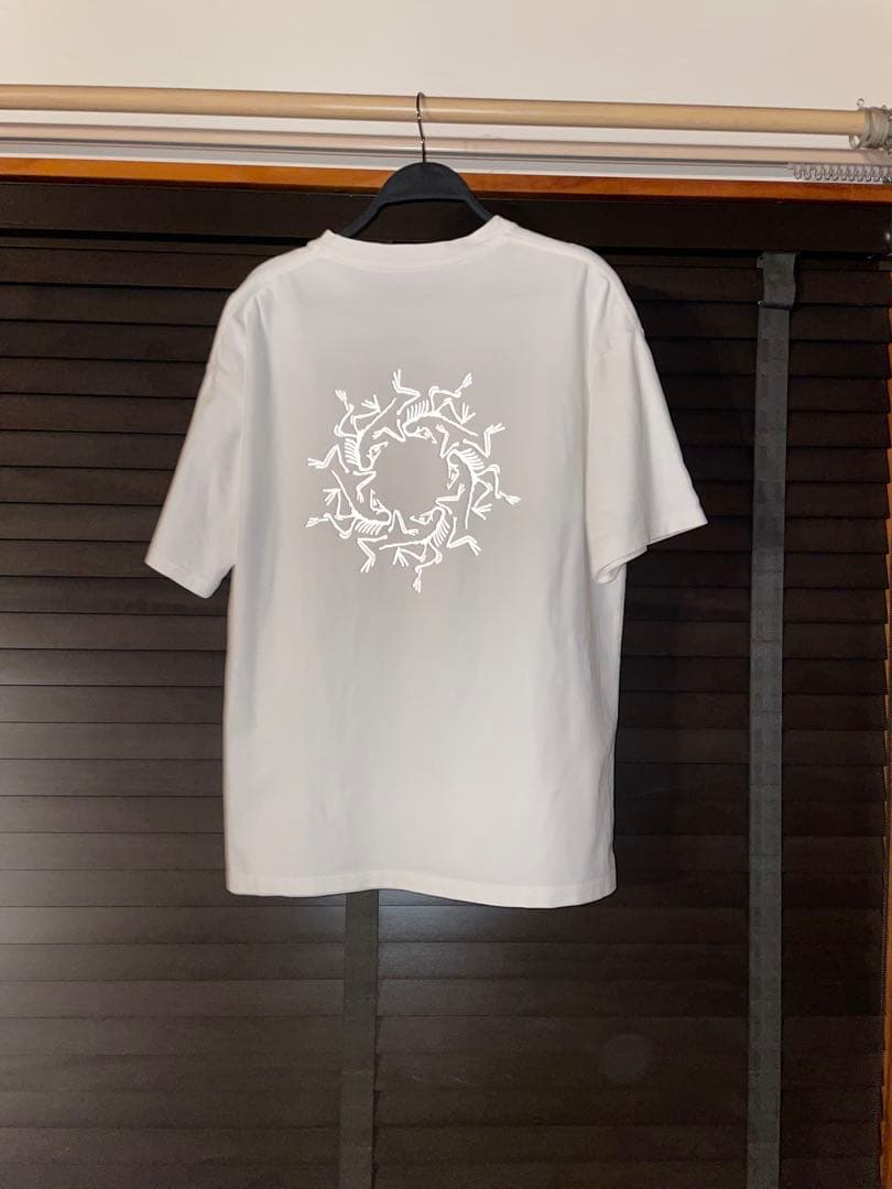 Arc’teryx system_A solarium ss T ホワイト