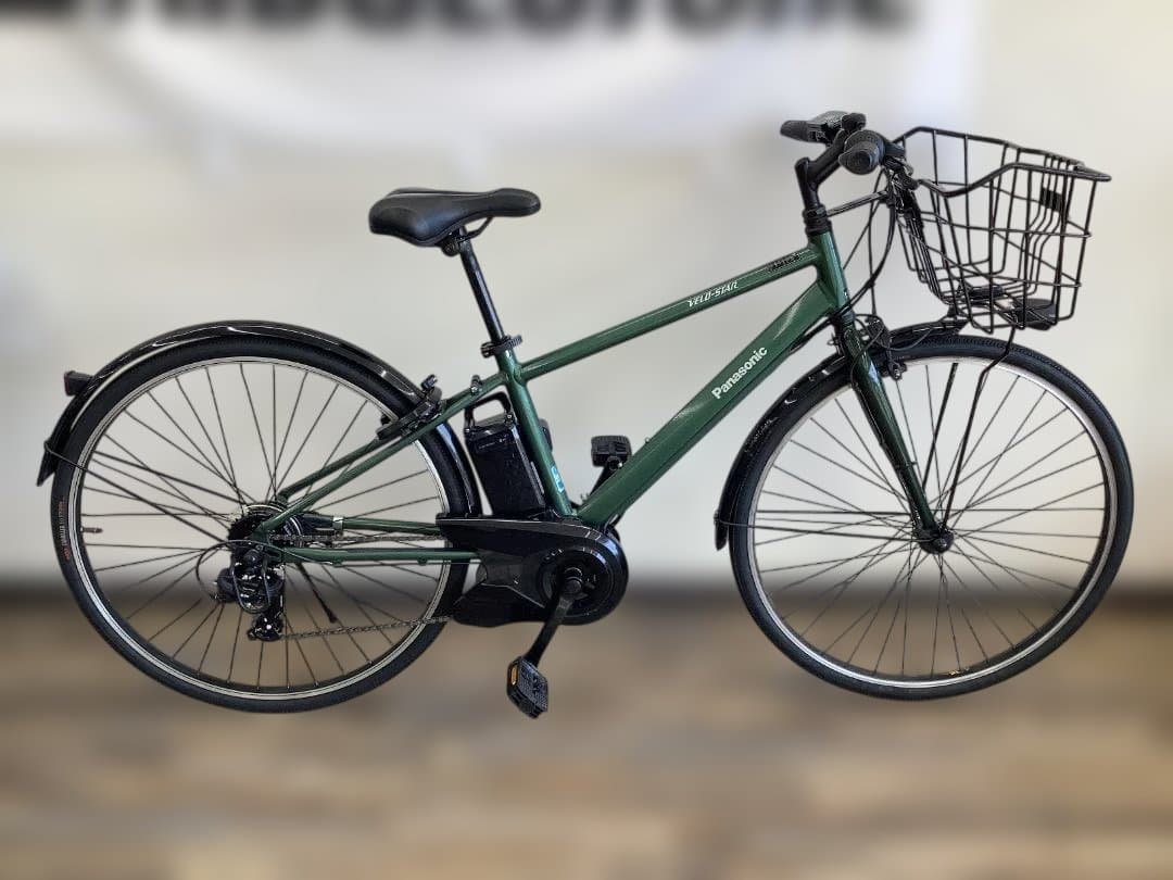 整備済☆送料込！パナソニック ベロスター 700×38C 電動アシスト中古車