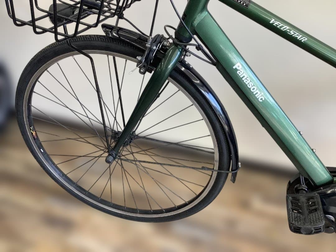 整備済☆送料込！パナソニック ベロスター 700×38C 電動アシスト中古車