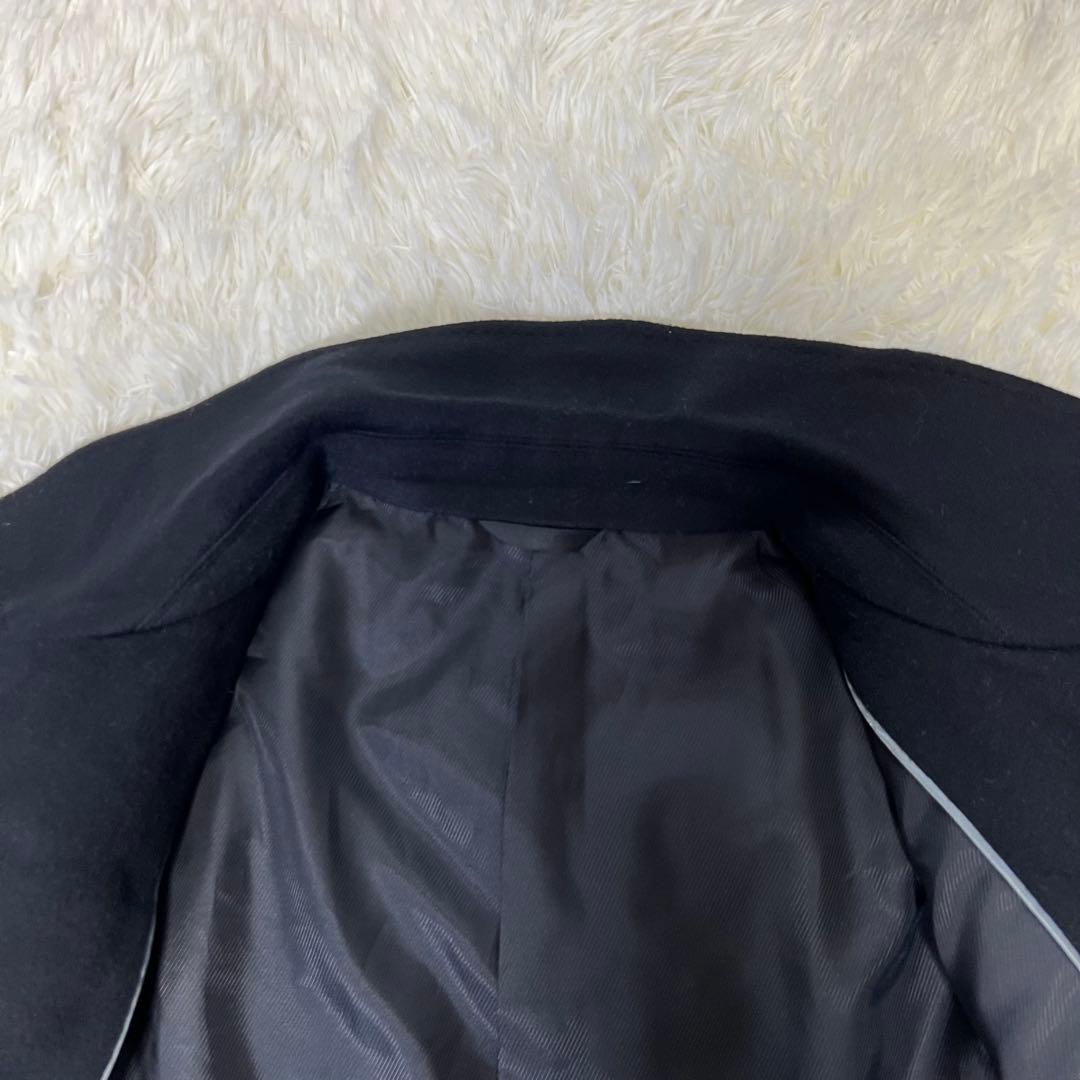 【極美品✨️】ダーバン DURBAN カシミヤ100ステンカラーコート ネイビー