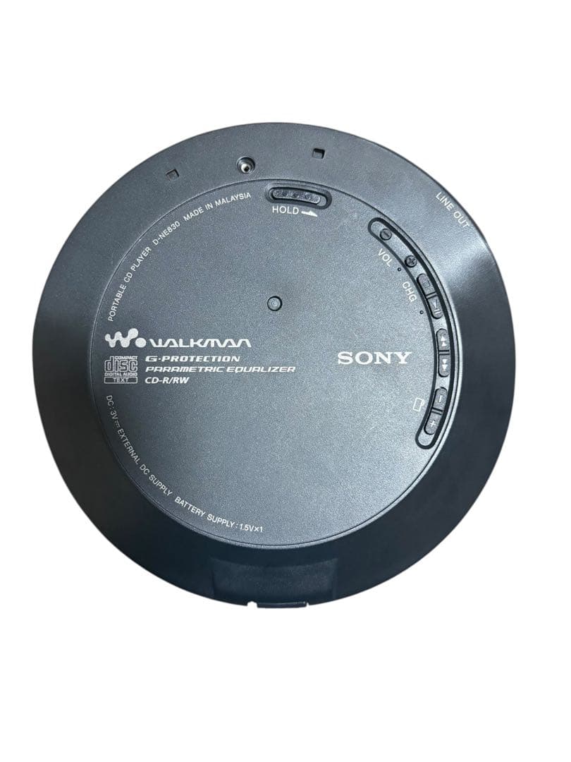 【完動品】SONY CDウォークマン D-NE830 上位モデル　付属品互換電池