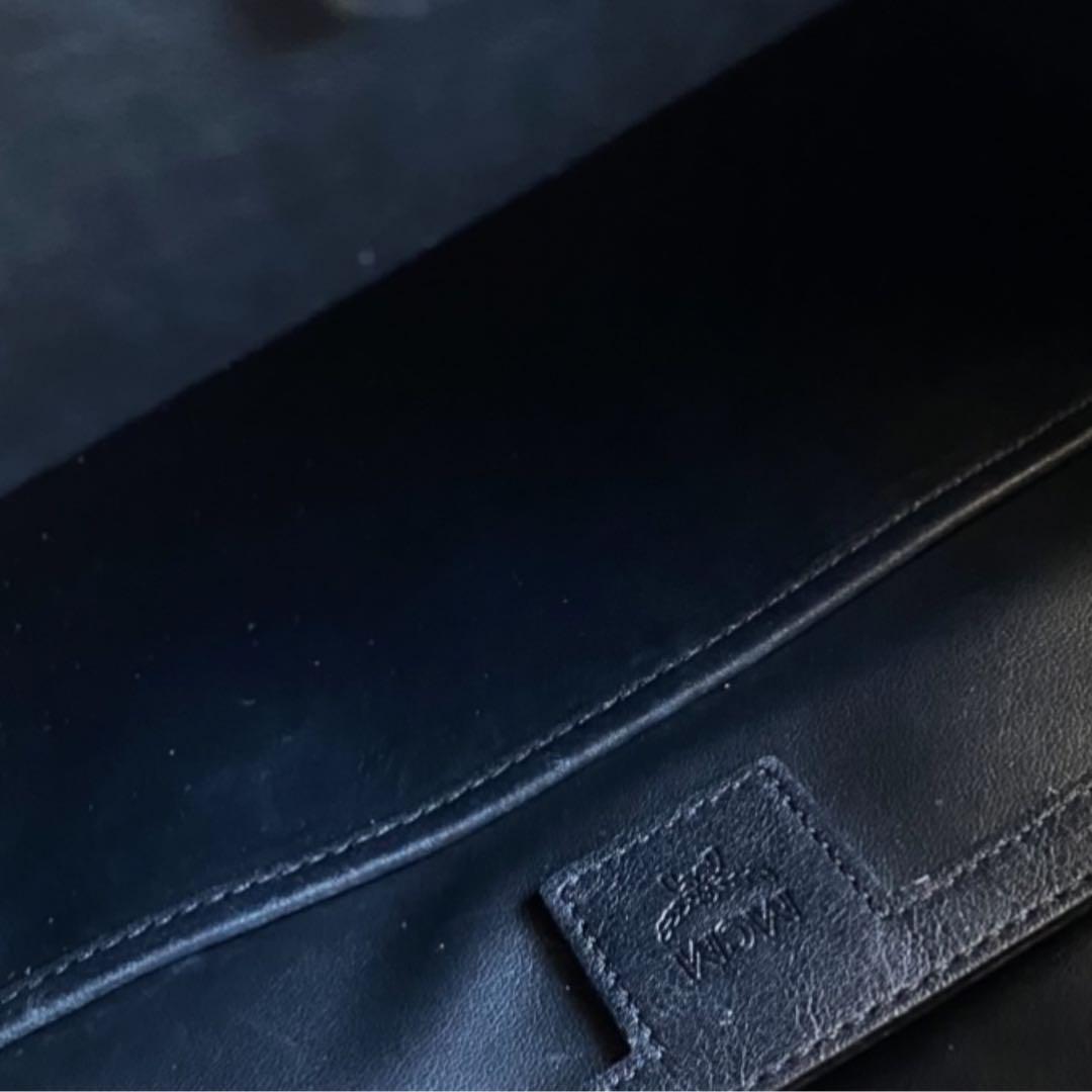 MCM リュック ベージュ サイドスタッズ バックパック