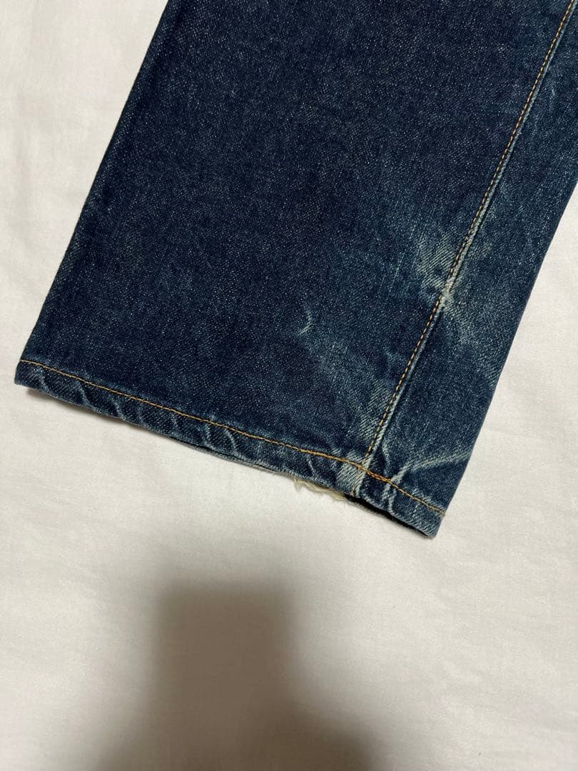 EVISU No.2 2501xx 30×35 水牛パッチ アーキュエイト 赤耳