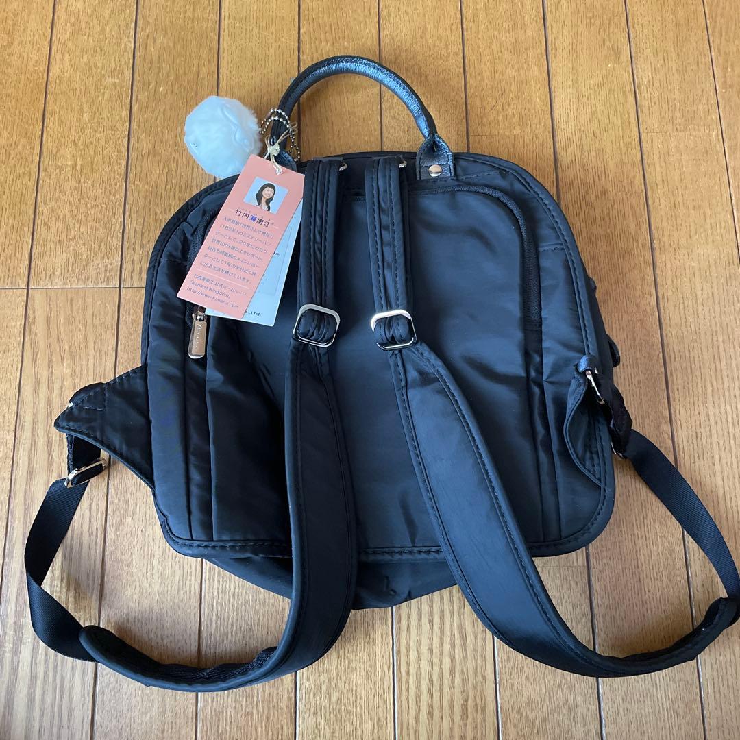 値下げ【タグ付き新品・未使用】カナナリュック カナナプロジェクト　黒リュック