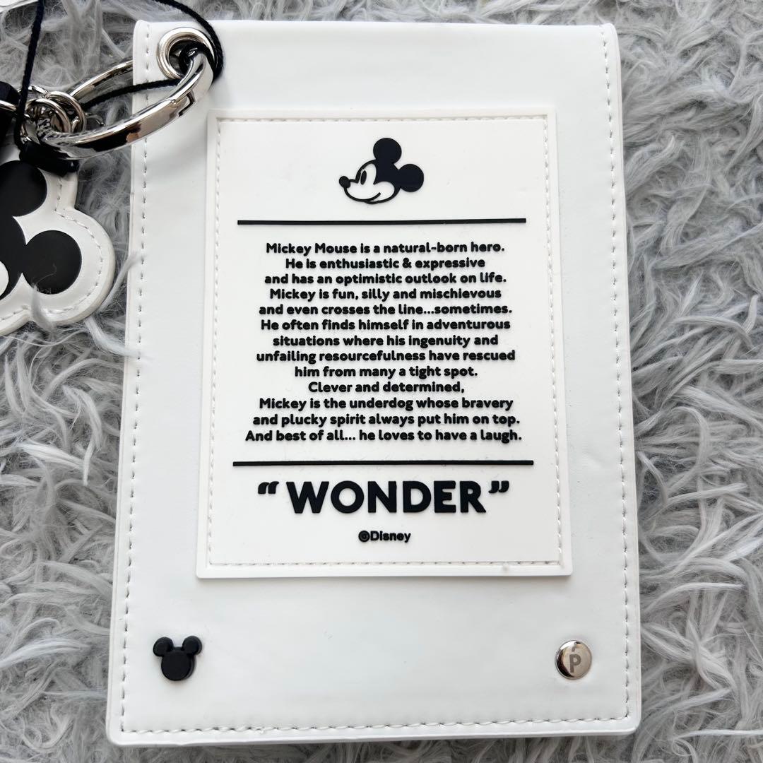 新品　パーリーゲイツ　ミッキーマウス　ディズニー　スコアホルダー　ホワイト