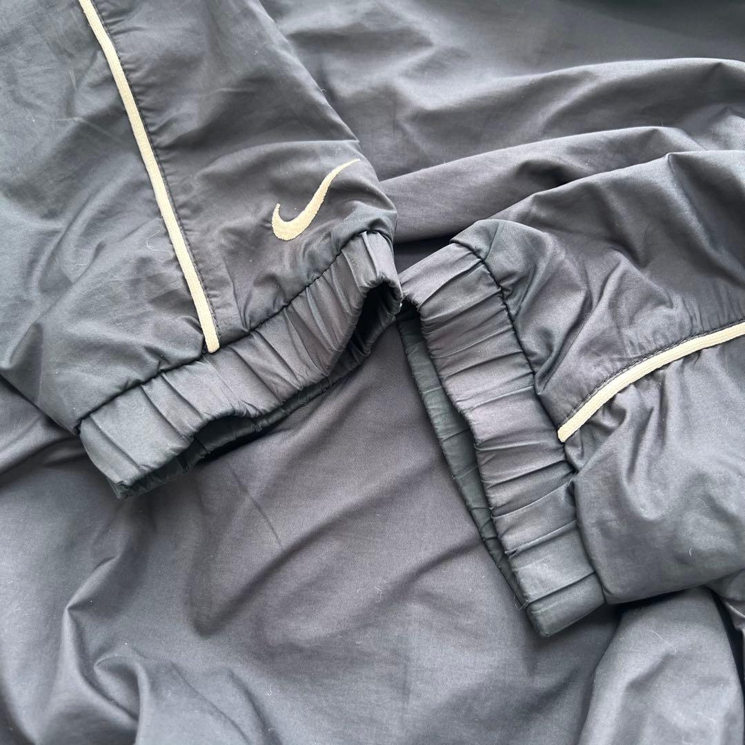 00s nike マンチェスターU 短丈 ドローコード ナイロンジャケット M