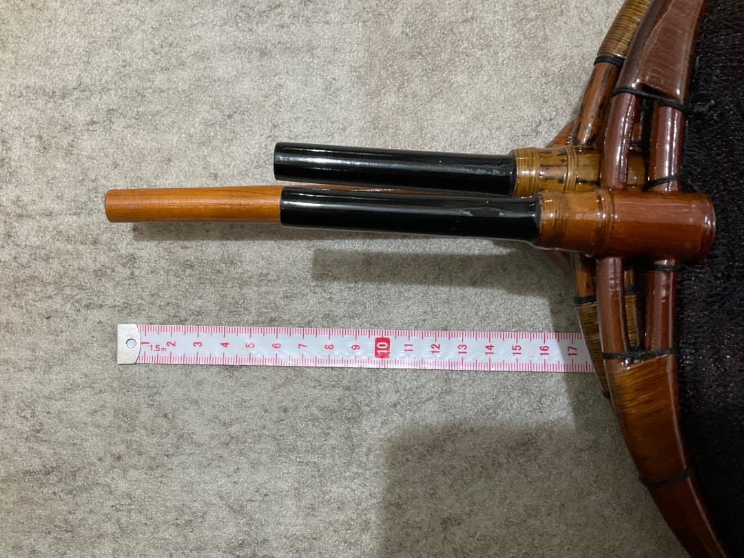 【未使用・美品】たも網　木製　3点セット