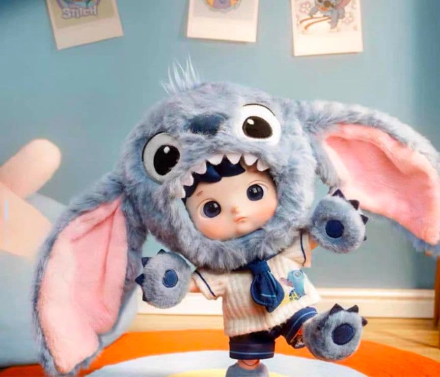 POPMART HACIPUPU スティッチ 可動人形 BJD 1:8 - メルカリ