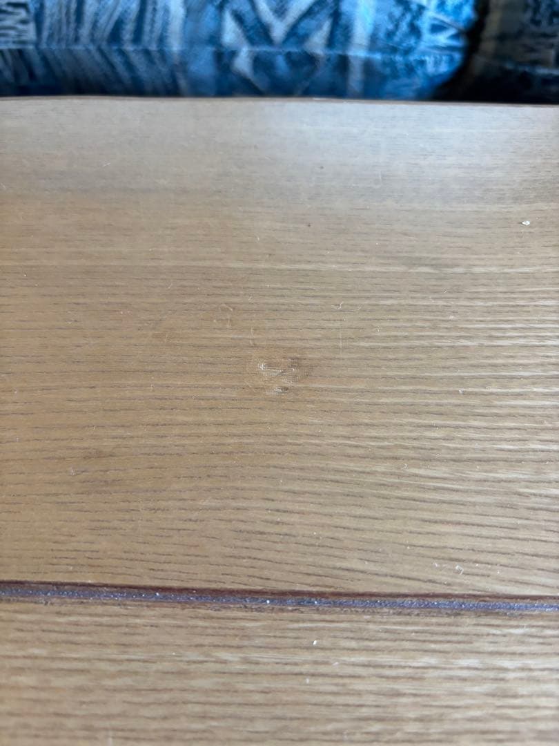 青と白の幾何学模様 2.3人掛けソファ