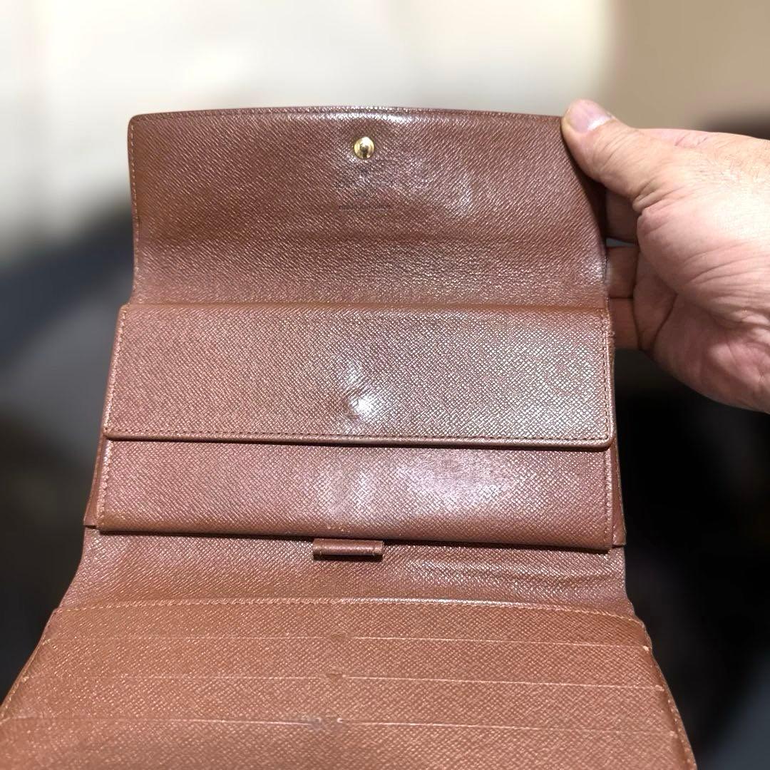 ⑤★優良品 ♪モノグラム 三つ折り長財布