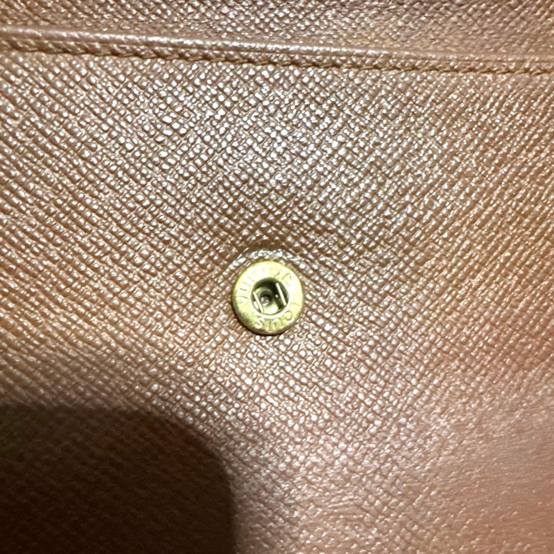 ⑤★優良品 ♪モノグラム 三つ折り長財布