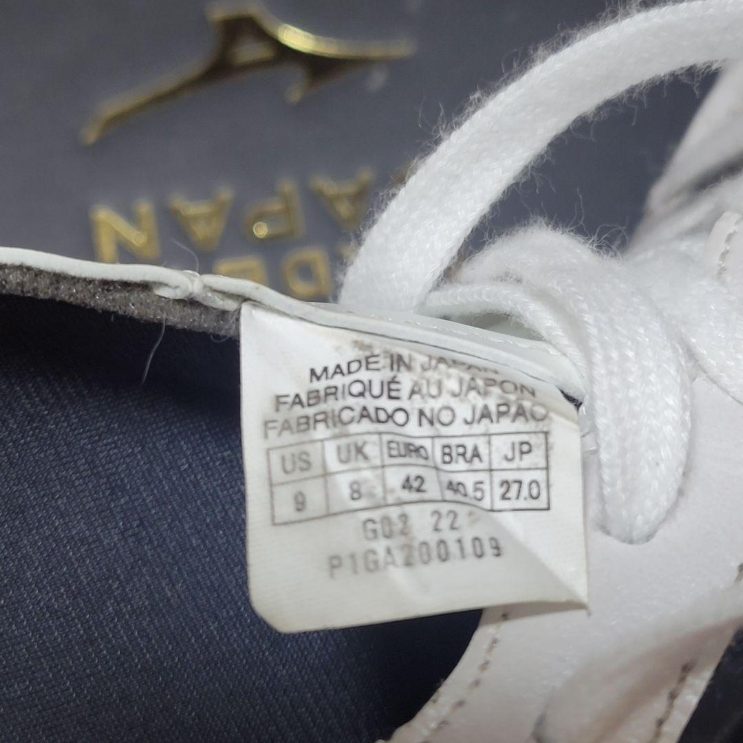 【極美品】ミズノ モレリア2 JAPAN ショートタン 27.0cm