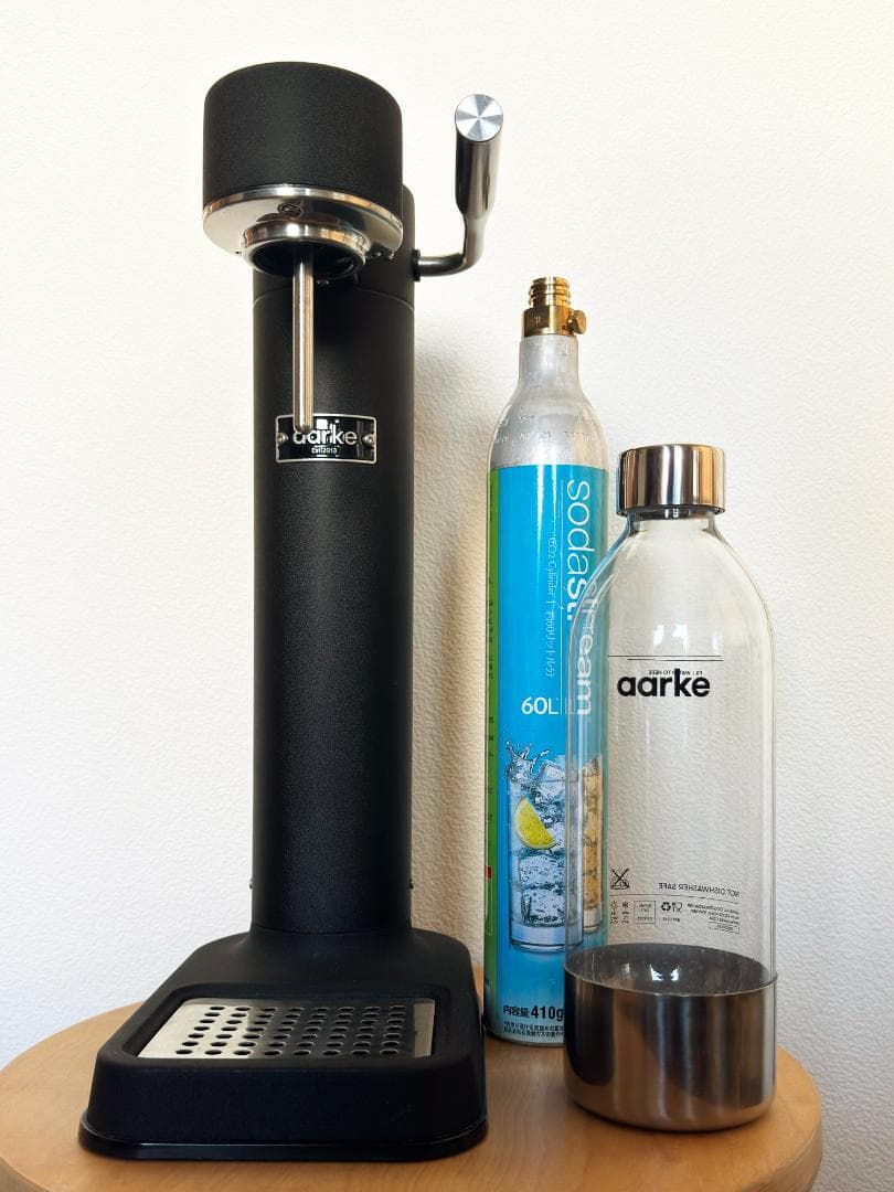 aarke Carbonator 3 炭酸水メーカー マットブラック