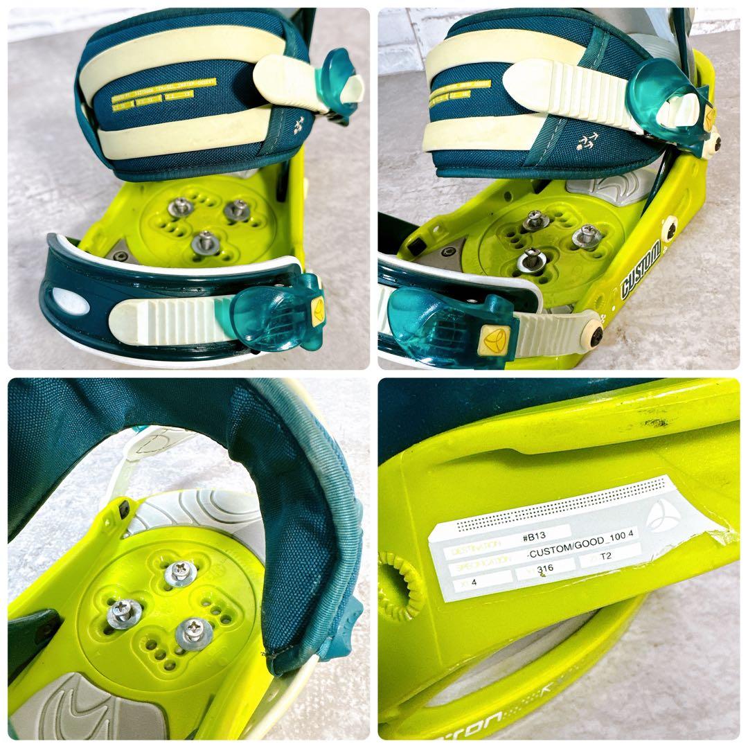 BURTON TWIN 44 スノーボードセット Custom バートン ツイン