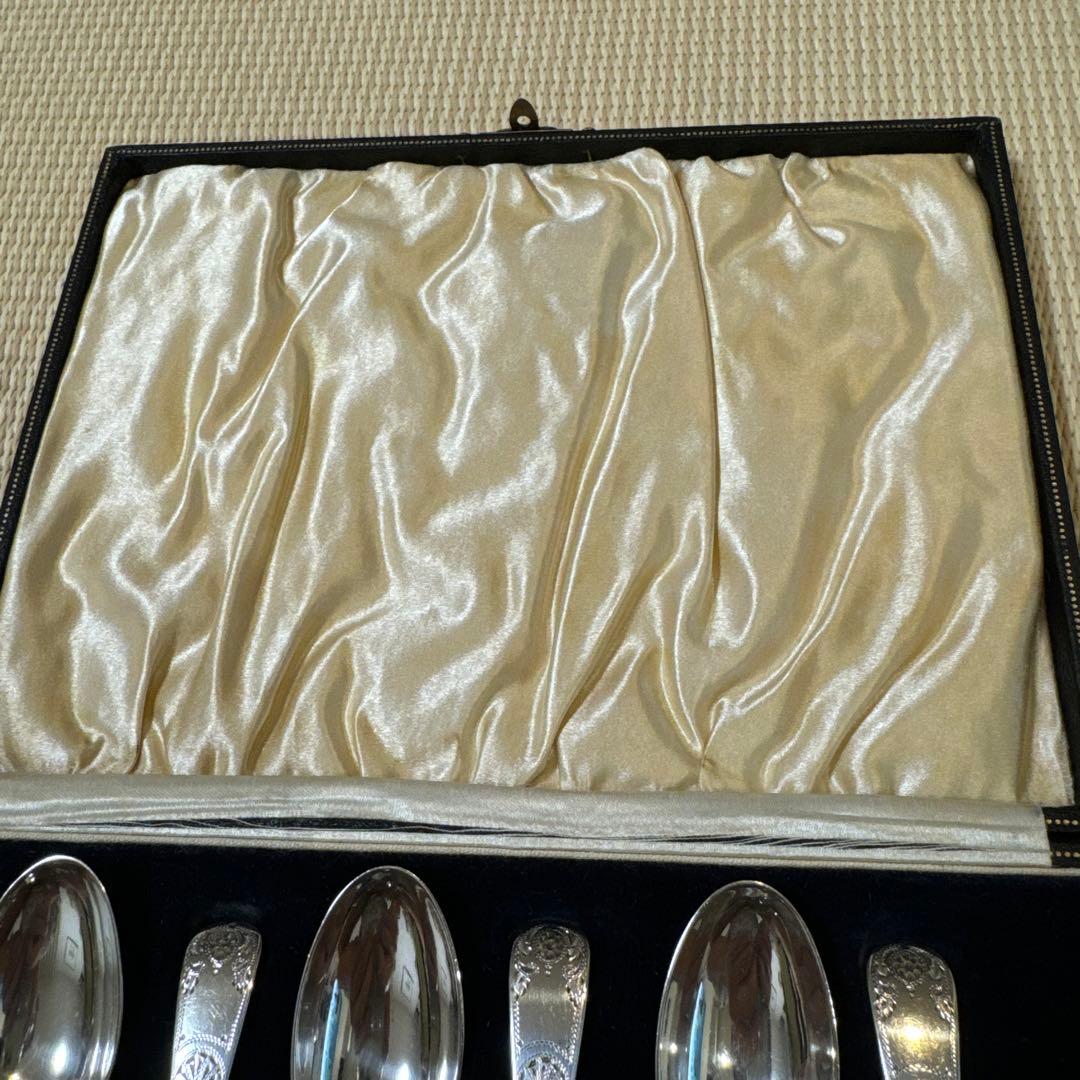 スターリングシルバー英国製 925/1000 純銀スプーン - メルカリ