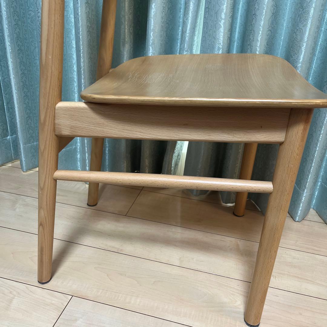 無印良品　ラウンドチェア　ダイニングチェアB