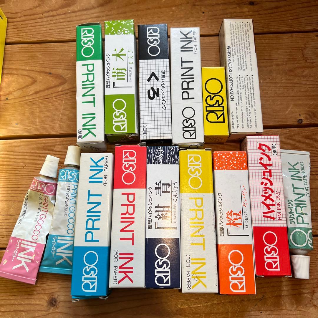 プリントゴッコ／ランプ・ハイメッシュ・交換部品他まとめて！希少