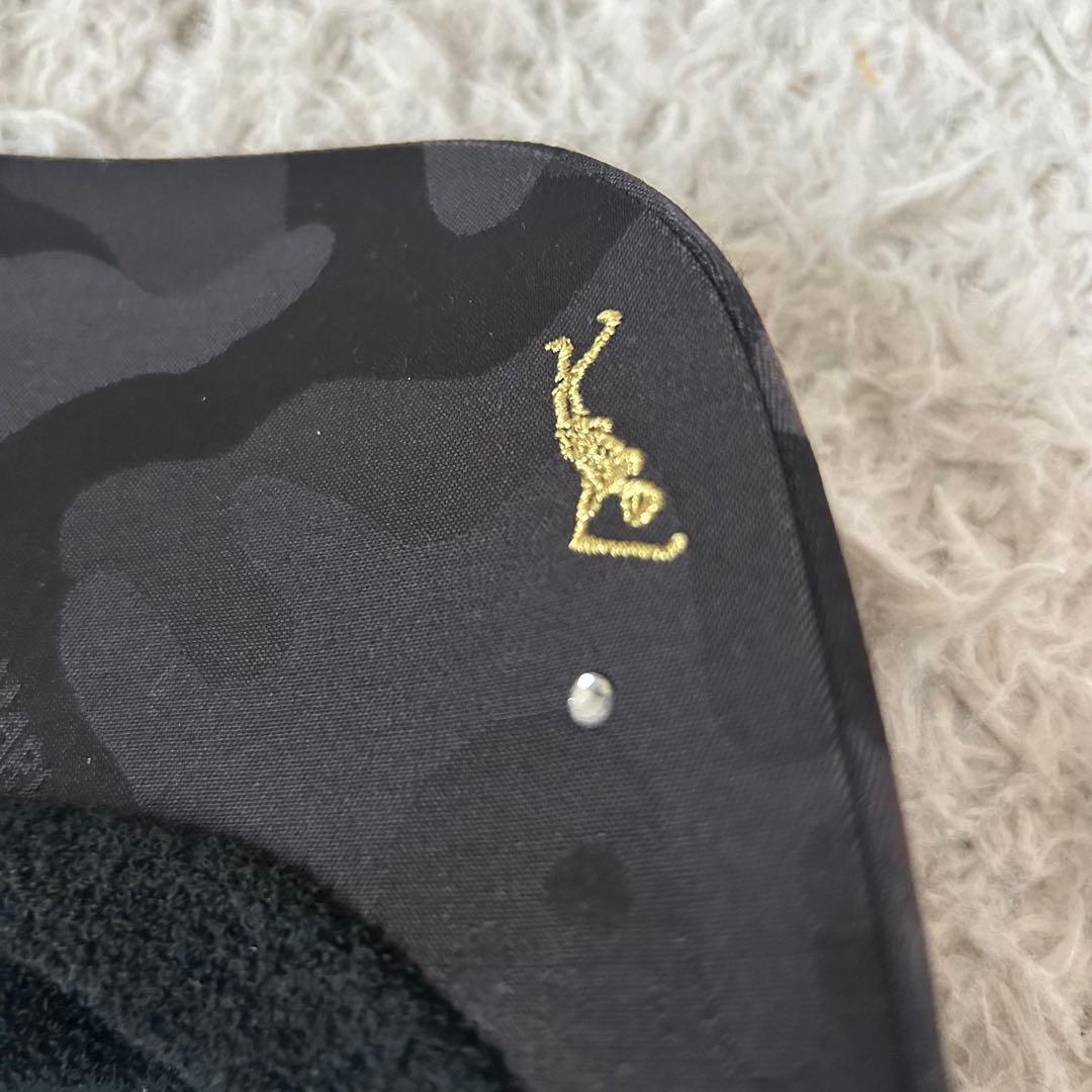 MARK & LONA マークアンドロナ サンバイザー スカルロゴ カモフラ柄